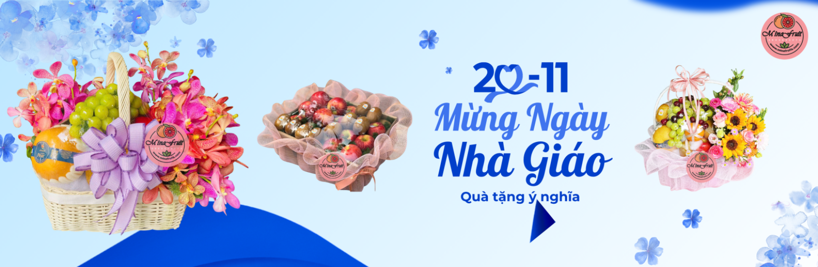 Quà tặng trái cây 20/11