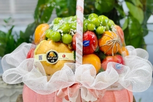 Tặng Giỏ Trái Cây Tươi Ngon Cho Mẹ cho Vợ Ngày Quốc Tế Phụ Nữ 8/3