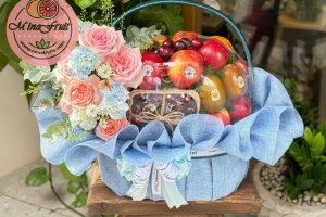 Giỏ trái cây tặng đối tác, khách hàng
