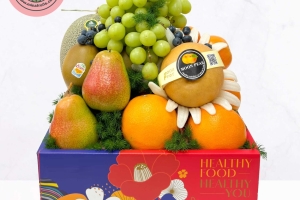 Giỏ trái cây tặng sức khỏe