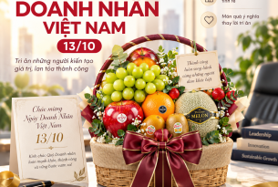 Giỏ Trái Cây Cao Cấp Tặng Ngày Doanh Nhân Việt Nam 13/10