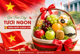 Giỏ Trái Cây Tươi Ngon Cho Ngày Quốc Khánh 2/9