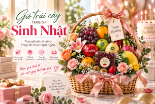 Quà tặng trái cây dịp sinh nhật