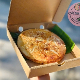 Bánh khoai mì dừa non