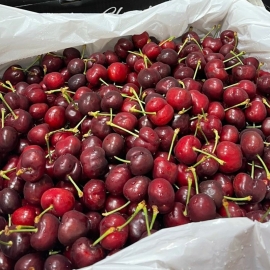 Cherry Satina size 9.5