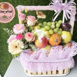 Giỏ trái cây và hoa MNG002