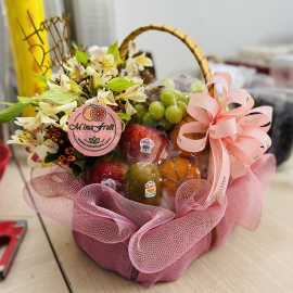Giỏ trái cây và hoa MNG006