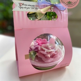 Rau câu quả cầu Hoa